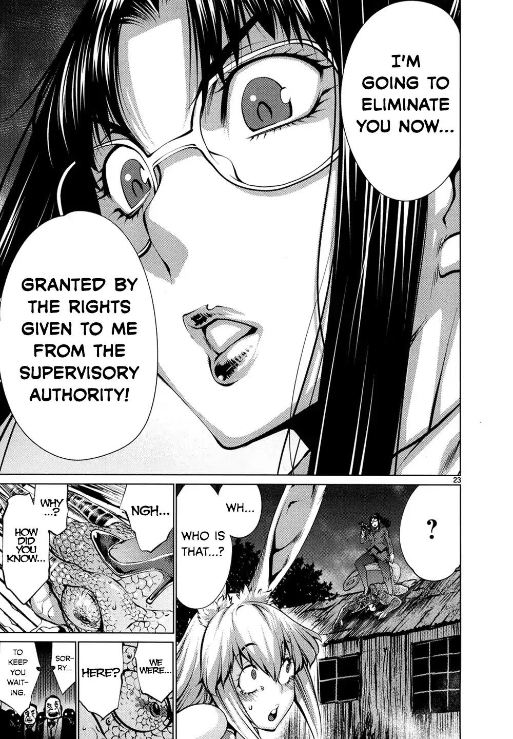 Killing Bites Chapter 29 page 23 - Chapter 29: This Is A Serious Breach Of The Rules