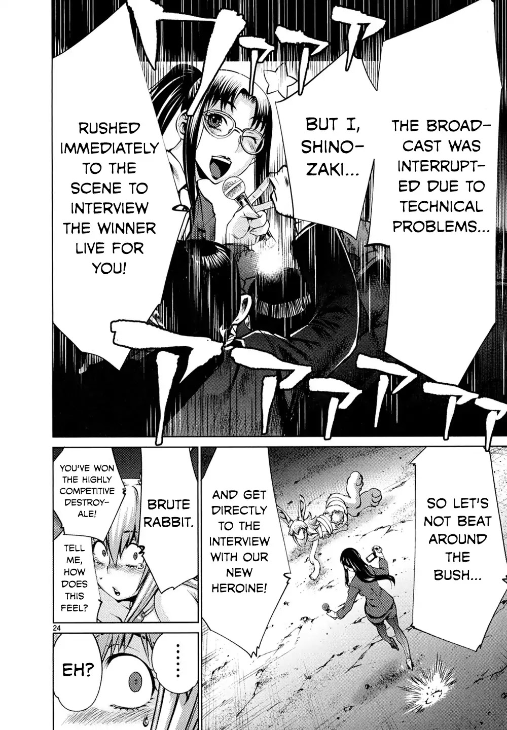 Killing Bites Chapter 29 page 24 - Chapter 29: This Is A Serious Breach Of The Rules