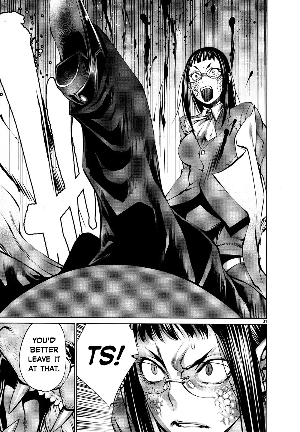 Killing Bites Chapter 29 page 31 - Chapter 29: This Is A Serious Breach Of The Rules