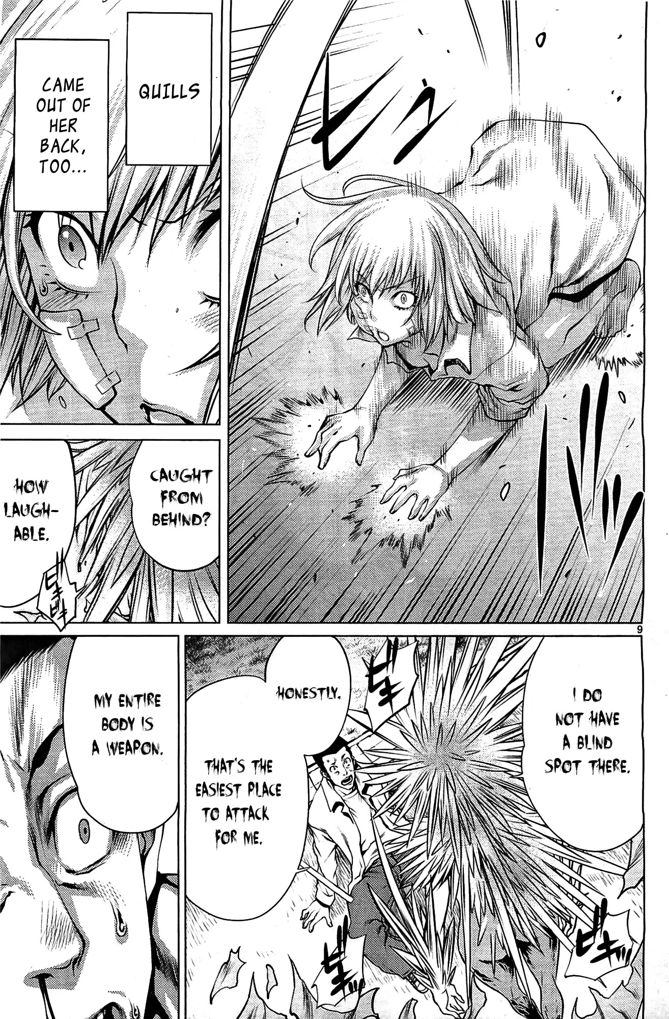 Killing Bites Chapter 3 page 10 - Chapter 3: I Wonder How Many You Can Take