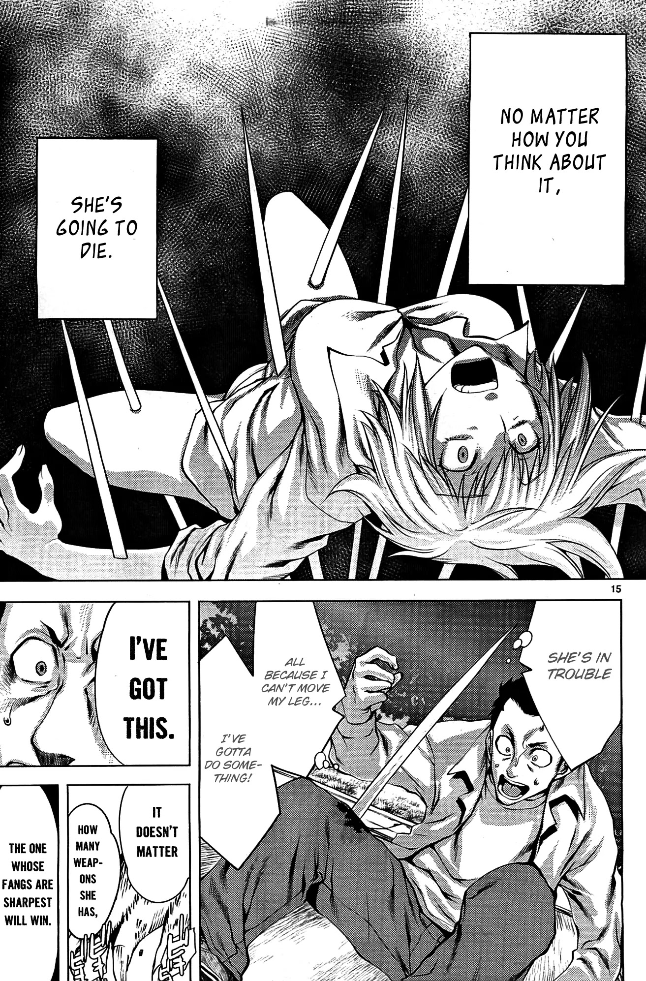 Killing Bites Chapter 3 page 16 - Chapter 3: I Wonder How Many You Can Take