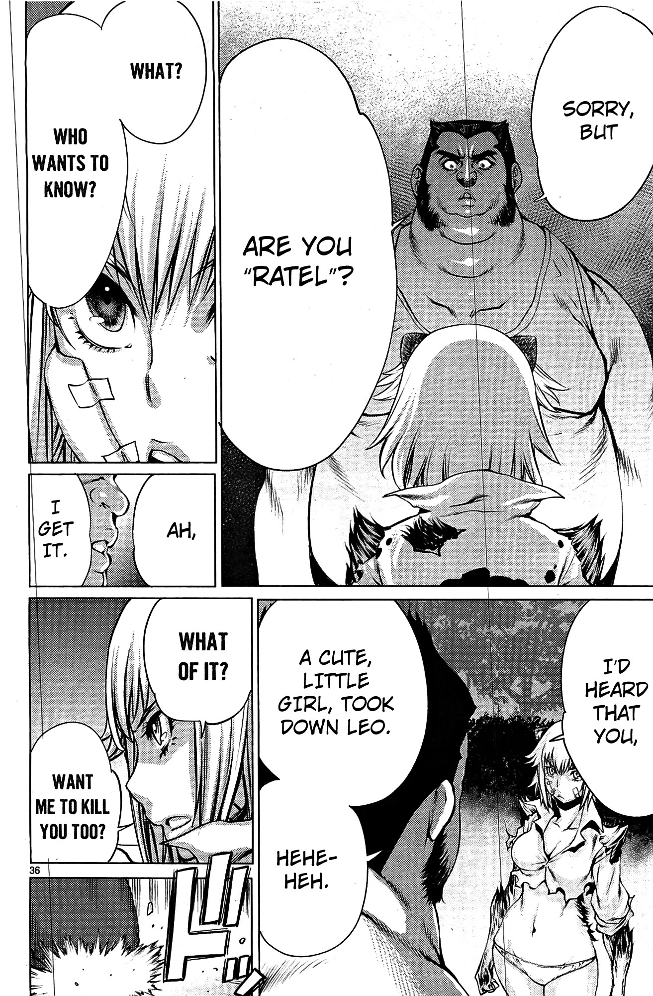 Killing Bites Chapter 3 page 36 - Chapter 3: I Wonder How Many You Can Take