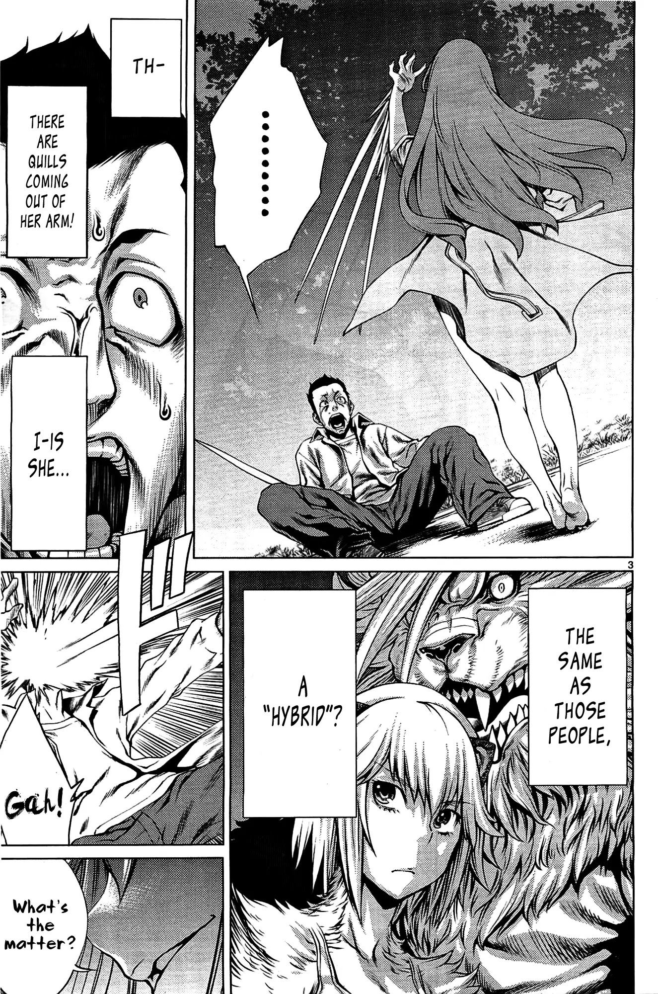 Killing Bites Chapter 3 page 4 - Chapter 3: I Wonder How Many You Can Take