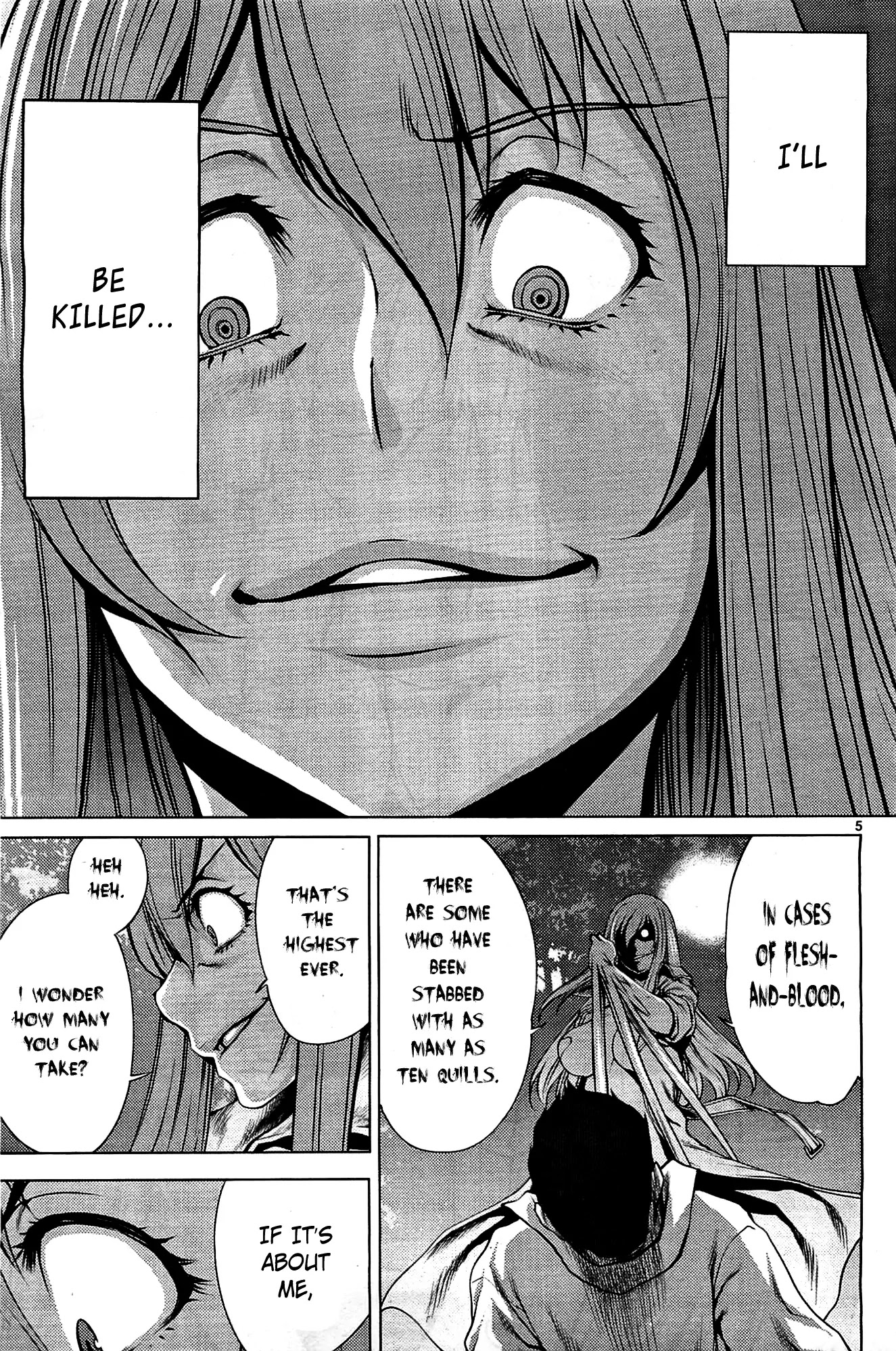 Killing Bites Chapter 3 page 6 - Chapter 3: I Wonder How Many You Can Take