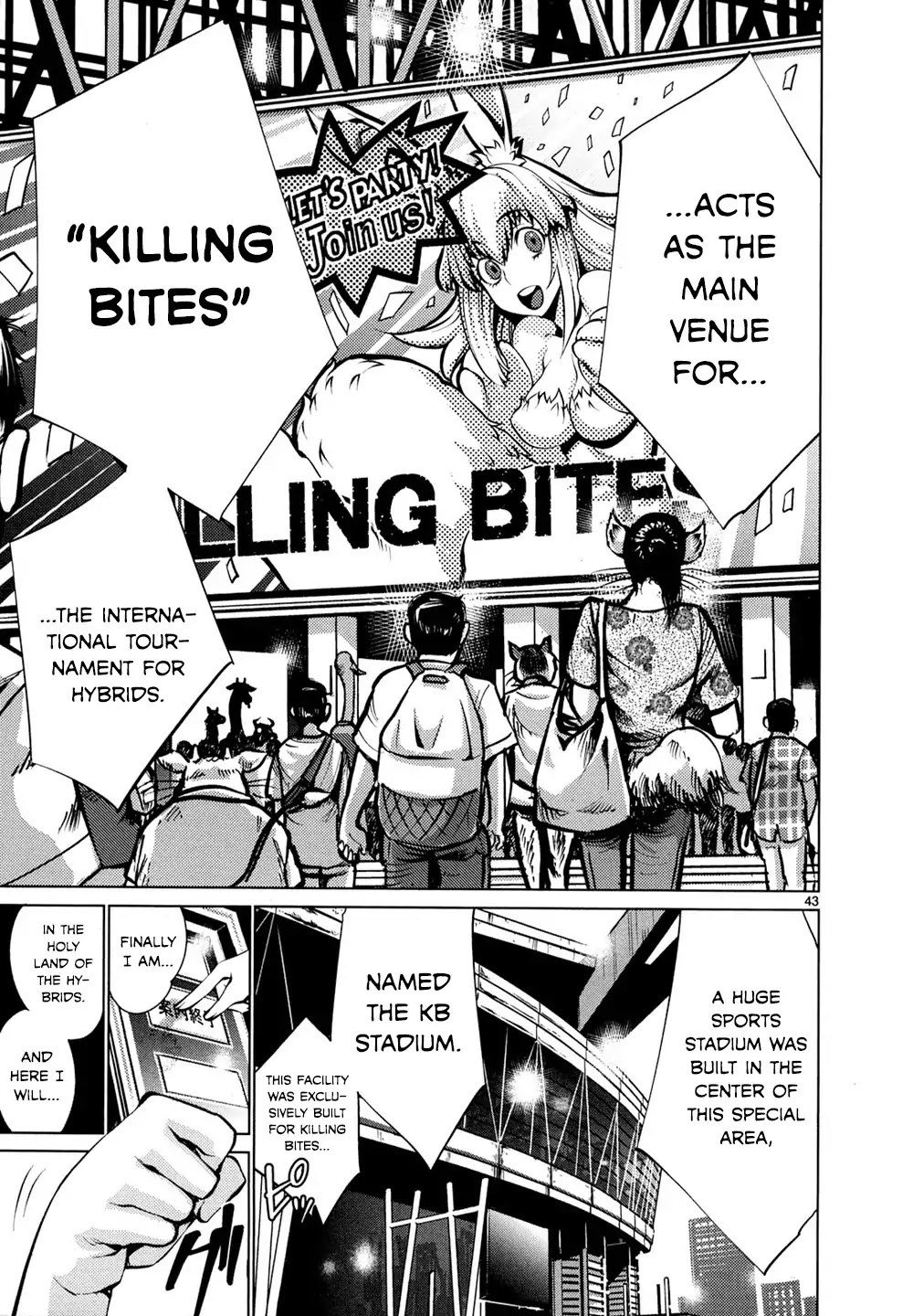 Killing Bites Chapter 30 page 43 - Chapter 30: Thanks For Everything