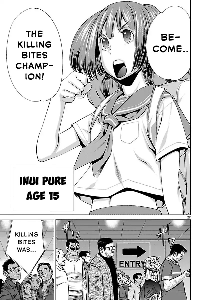 Killing Bites Chapter 31 page 27 - Chapter 31: To Become The Champion