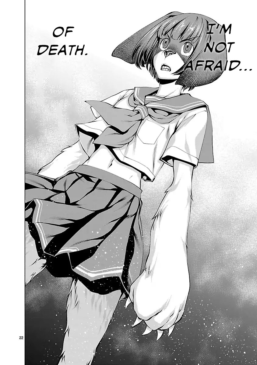 Killing Bites Chapter 32 page 22 - Chapter 32: I'm Not Afraid Of Death