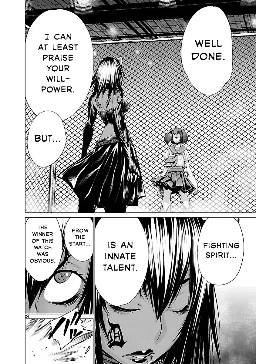 Killing Bites Chapter 32 page 24 - Chapter 32: I'm Not Afraid Of Death