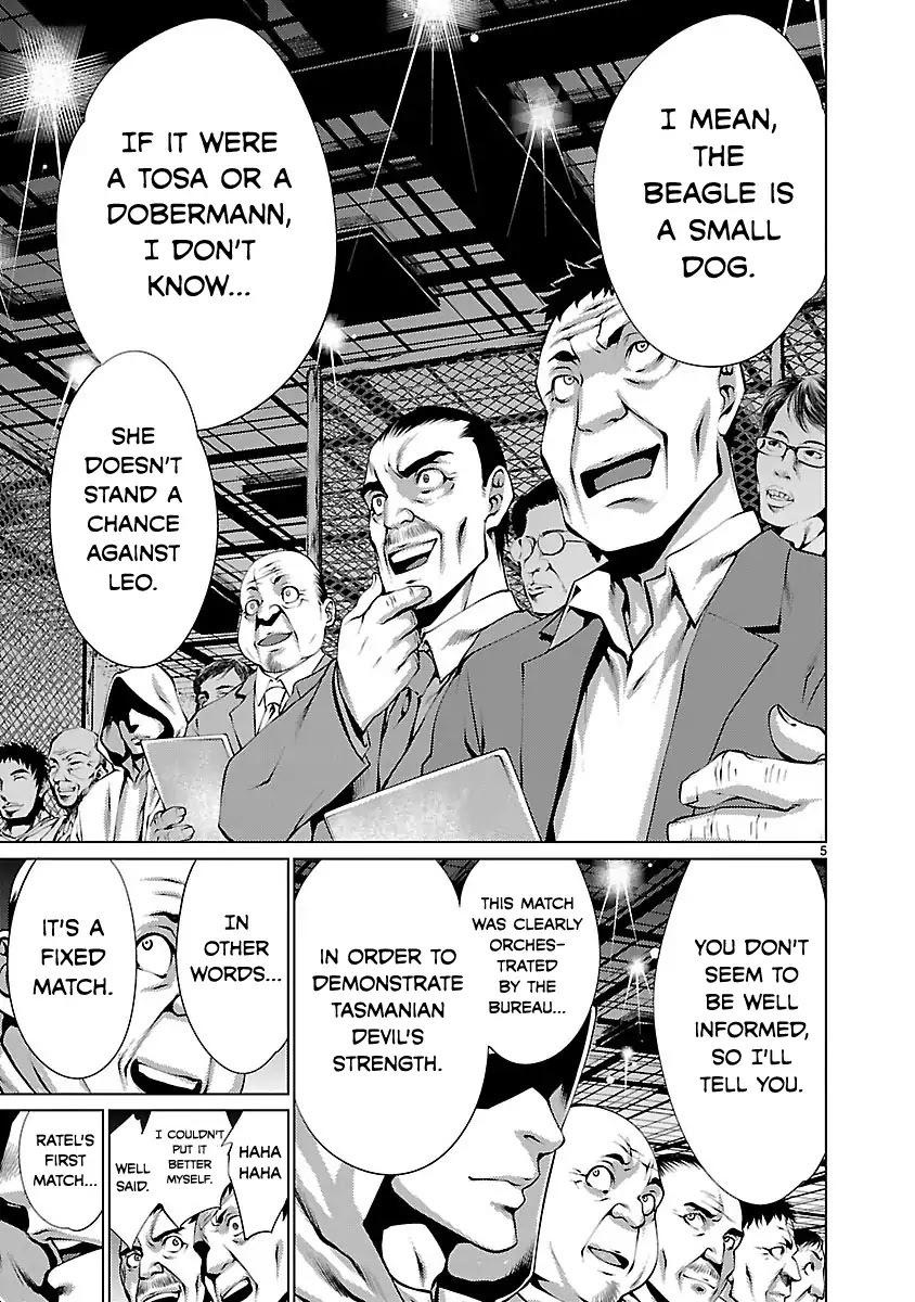 Killing Bites Chapter 32 page 5 - Chapter 32: I'm Not Afraid Of Death