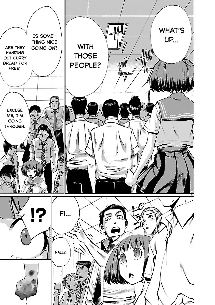 Killing Bites Chapter 34 page 12 - Chapter 34: "Please, Turn A Blind Eye On Tasuku-Chan"