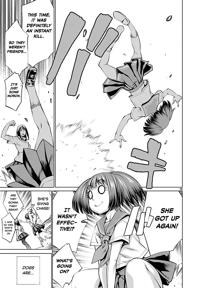 Killing Bites Chapter 34 page 18 - Chapter 34: "Please, Turn A Blind Eye On Tasuku-Chan"