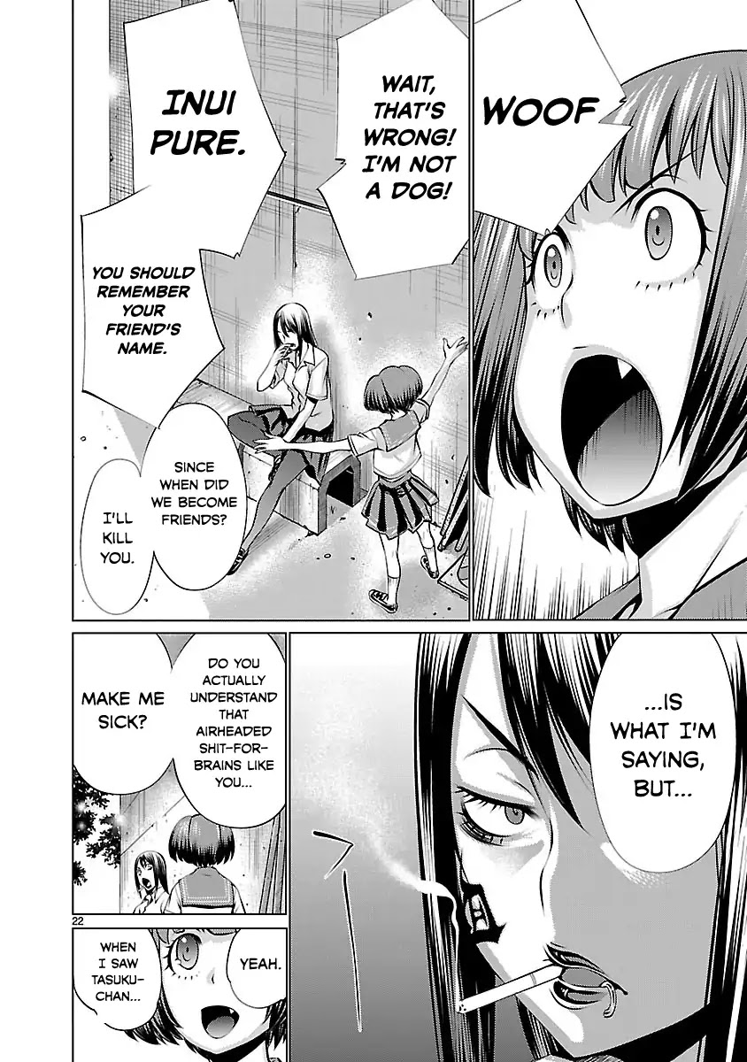 Killing Bites Chapter 34 page 21 - Chapter 34: "Please, Turn A Blind Eye On Tasuku-Chan"