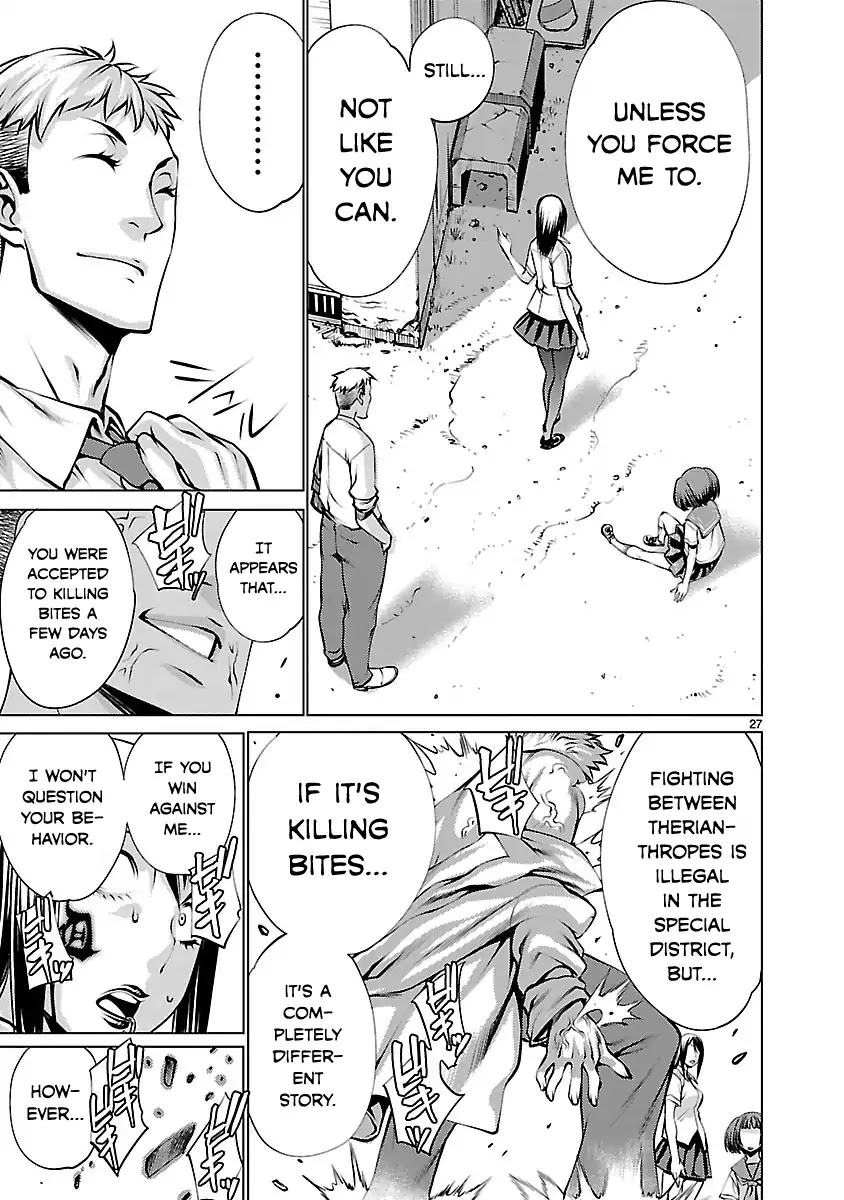Killing Bites Chapter 34 page 26 - Chapter 34: "Please, Turn A Blind Eye On Tasuku-Chan"