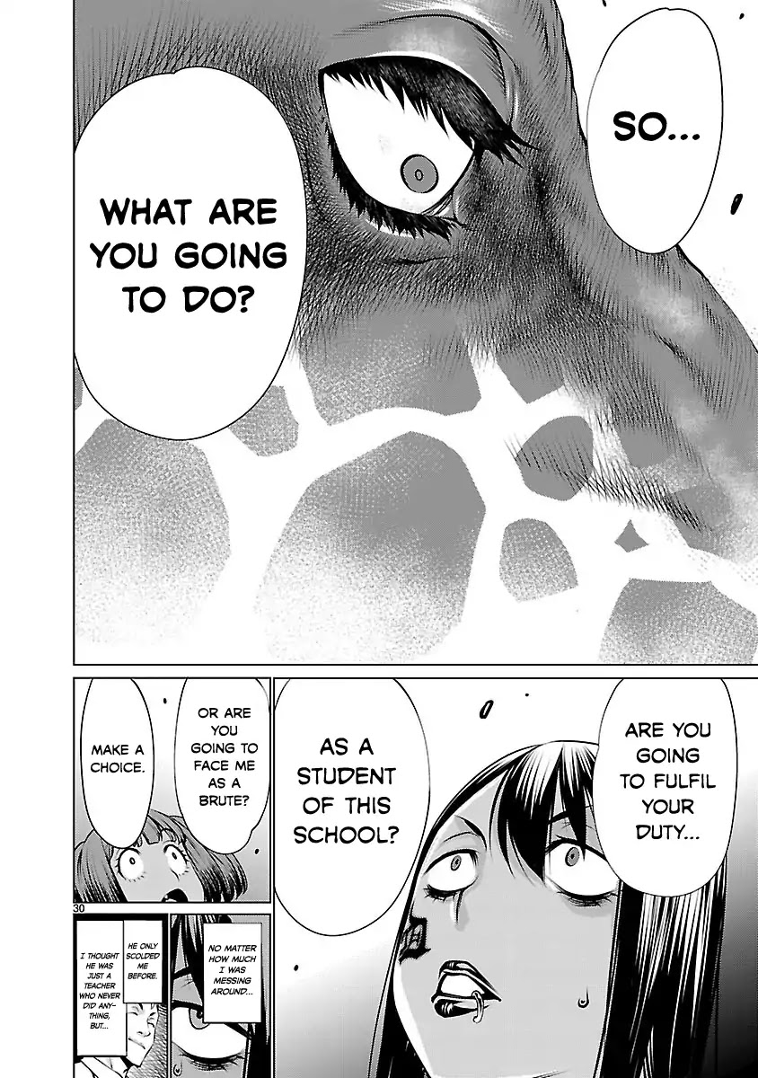Killing Bites Chapter 34 page 28 - Chapter 34: "Please, Turn A Blind Eye On Tasuku-Chan"