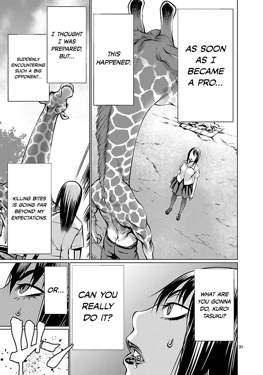 Killing Bites Chapter 34 page 29 - Chapter 34: "Please, Turn A Blind Eye On Tasuku-Chan"