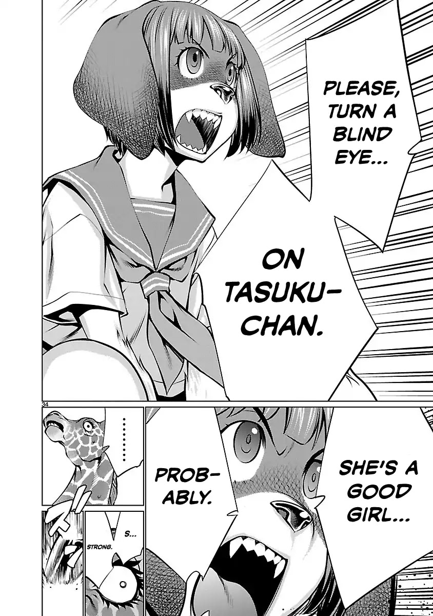 Killing Bites Chapter 34 page 32 - Chapter 34: "Please, Turn A Blind Eye On Tasuku-Chan"