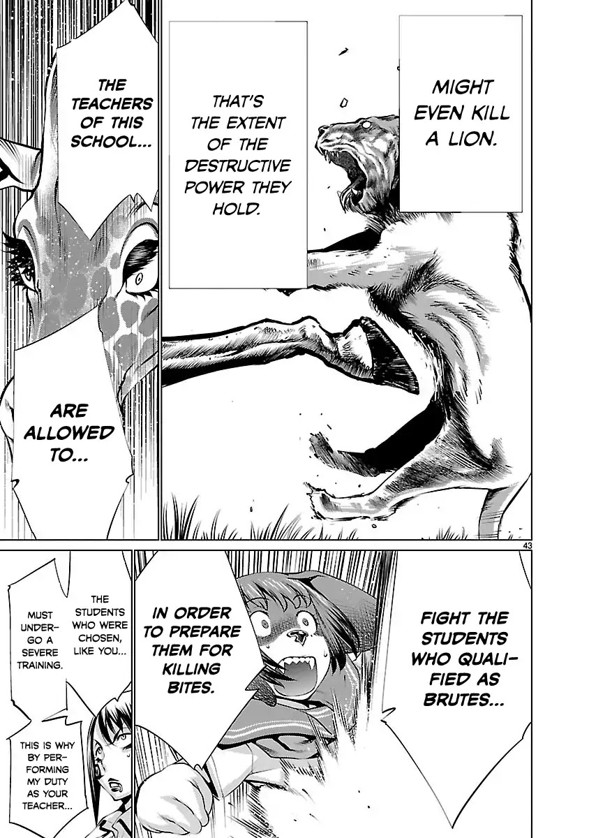 Killing Bites Chapter 34 page 40 - Chapter 34: "Please, Turn A Blind Eye On Tasuku-Chan"