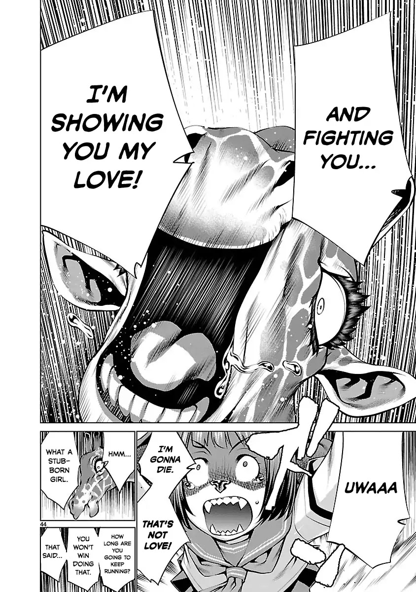 Killing Bites Chapter 34 page 41 - Chapter 34: "Please, Turn A Blind Eye On Tasuku-Chan"