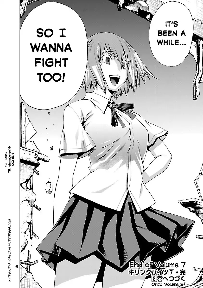 Killing Bites Chapter 34 page 54 - Chapter 34: "Please, Turn A Blind Eye On Tasuku-Chan"