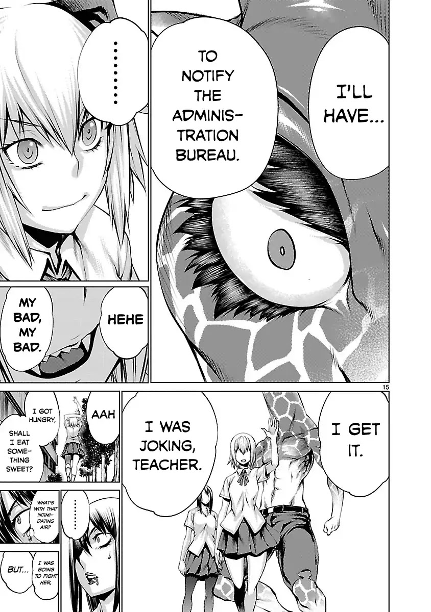Killing Bites Chapter 35 page 14 - Chapter 35: Well Then, Looks Like You Lost Huh?