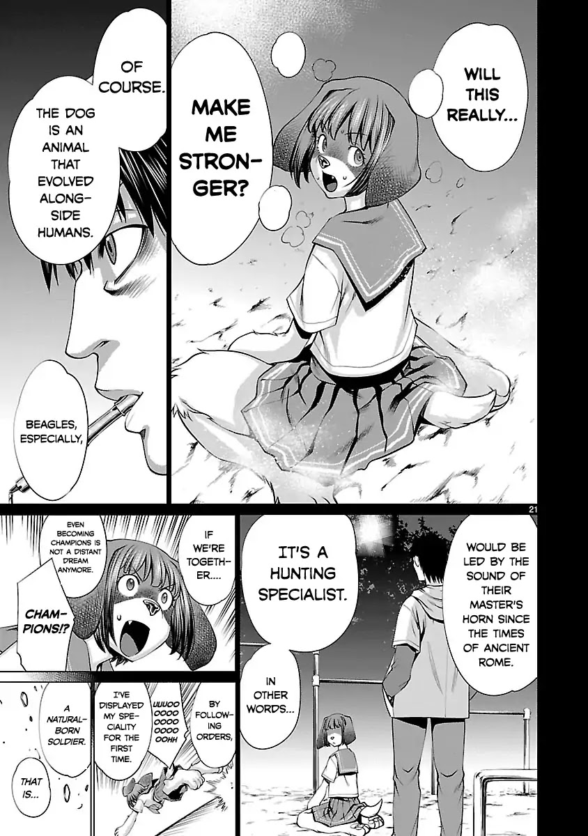 Killing Bites Chapter 38 page 21 - Chapter 38: Even becoming champions is not a distant dream anymore