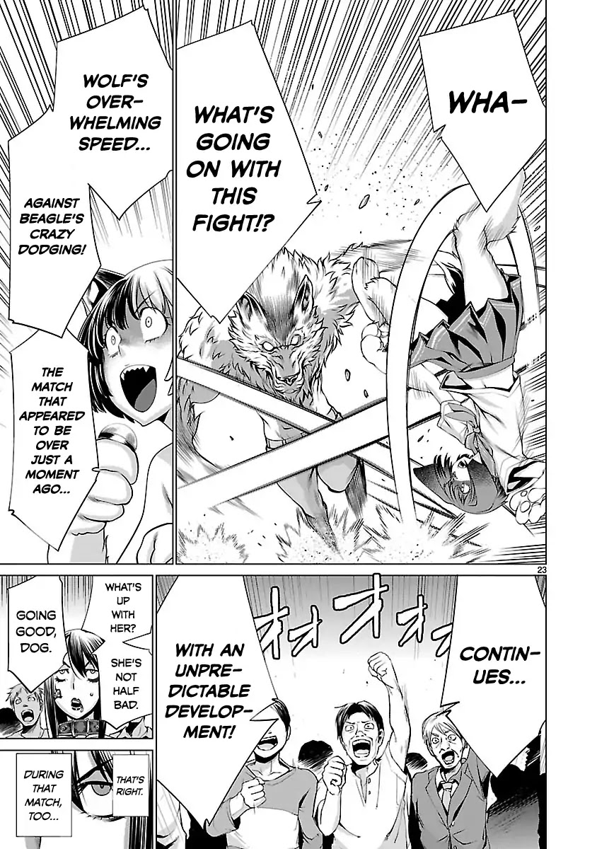Killing Bites Chapter 38 page 23 - Chapter 38: Even becoming champions is not a distant dream anymore