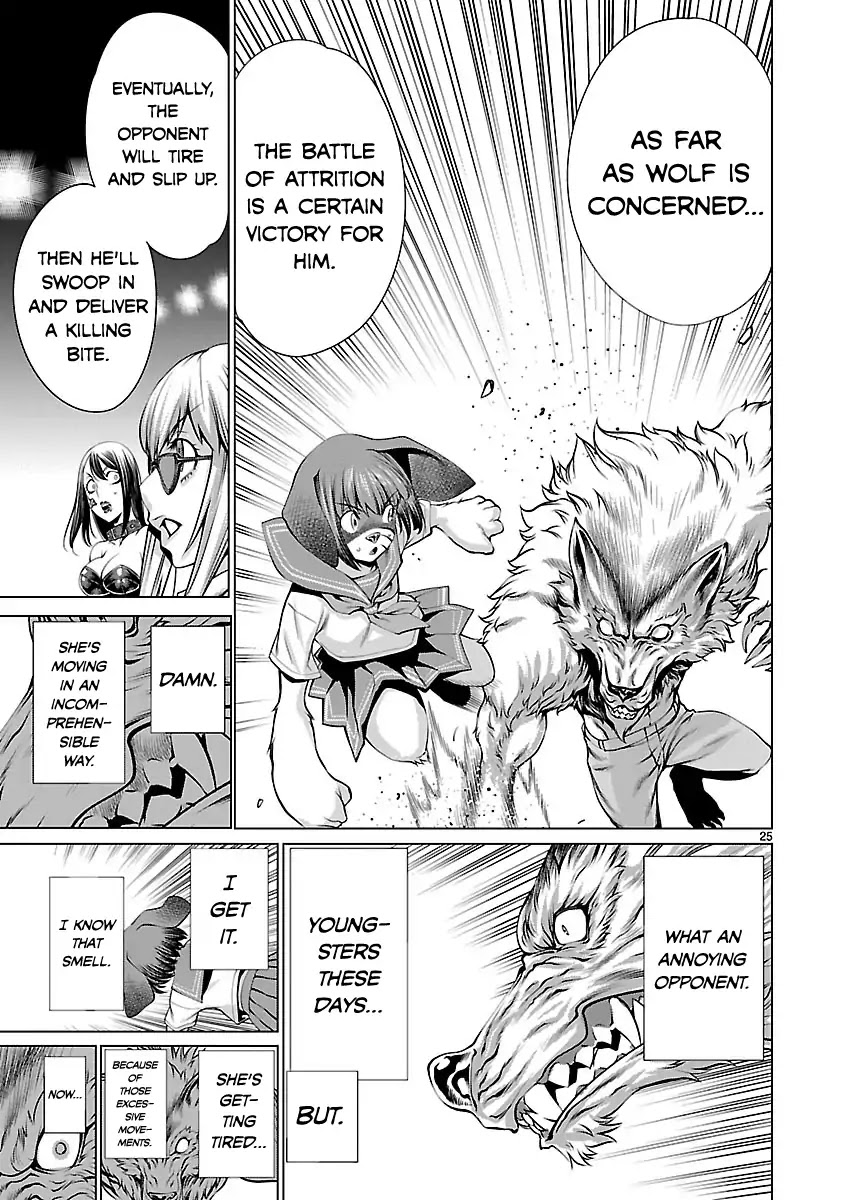 Killing Bites Chapter 38 page 25 - Chapter 38: Even becoming champions is not a distant dream anymore