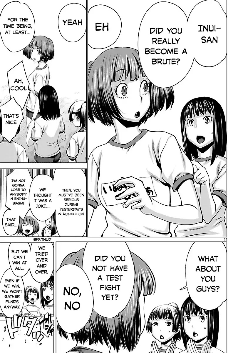 Killing Bites Chapter 39 page 11 - Chapter 39: Aah- What A Pain