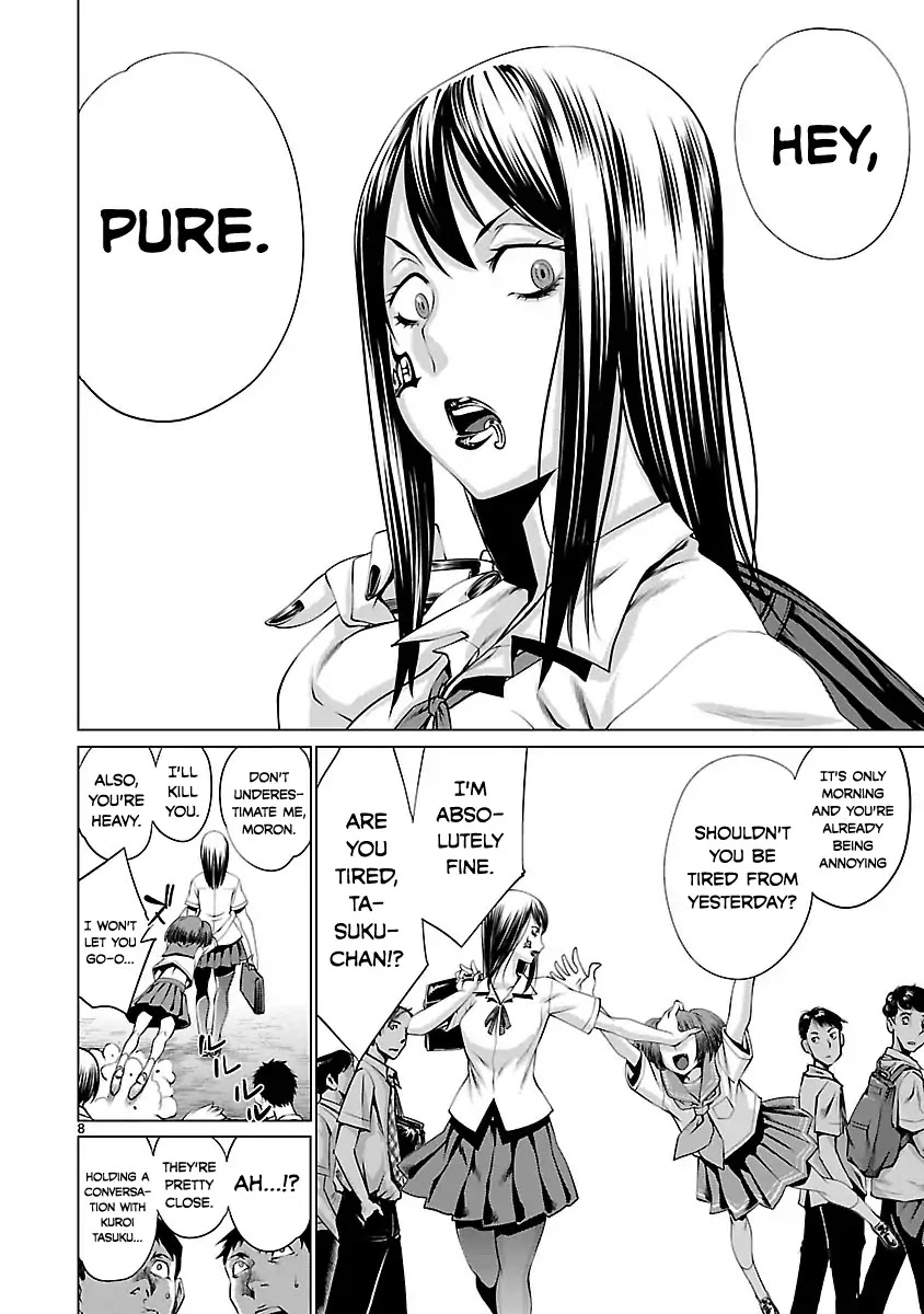 Killing Bites Chapter 39 page 8 - Chapter 39: Aah- What A Pain