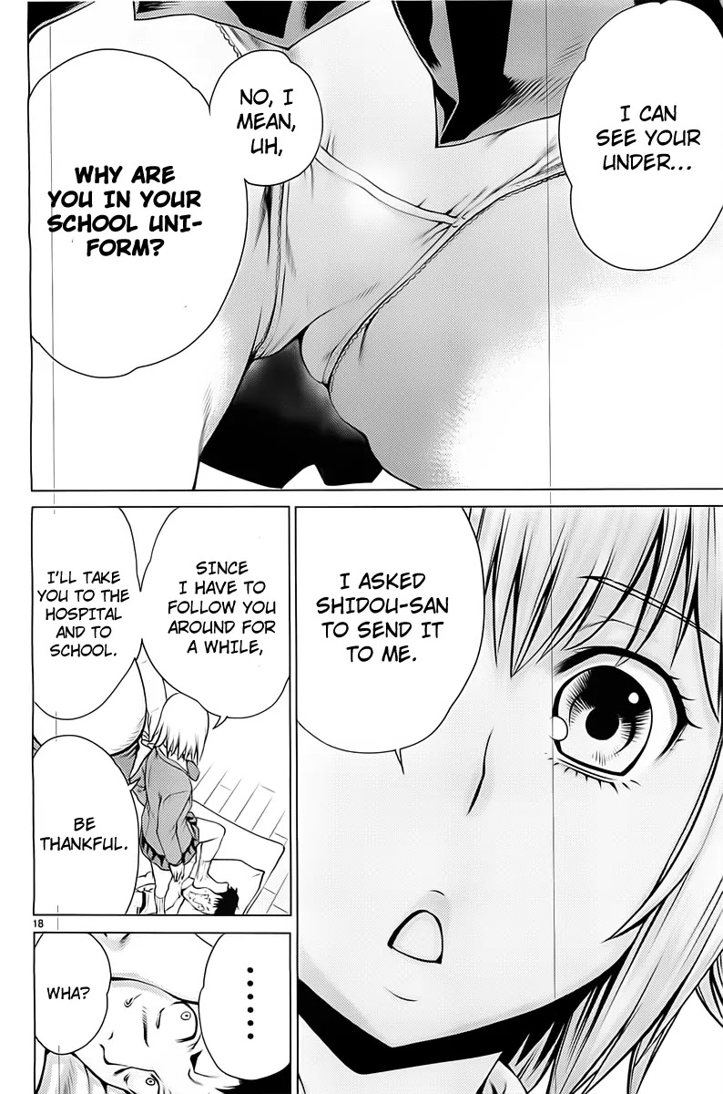 Killing Bites Chapter 4 page 19 - Chapter 4: I Can't Deal with that Atmosphere