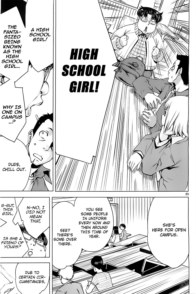 Killing Bites Chapter 4 page 24 - Chapter 4: I Can't Deal with that Atmosphere