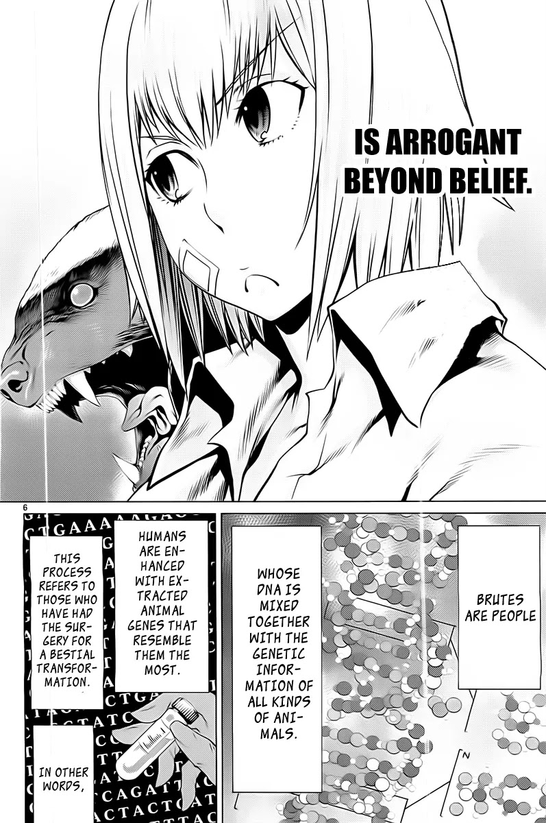 Killing Bites Chapter 4 page 7 - Chapter 4: I Can't Deal with that Atmosphere