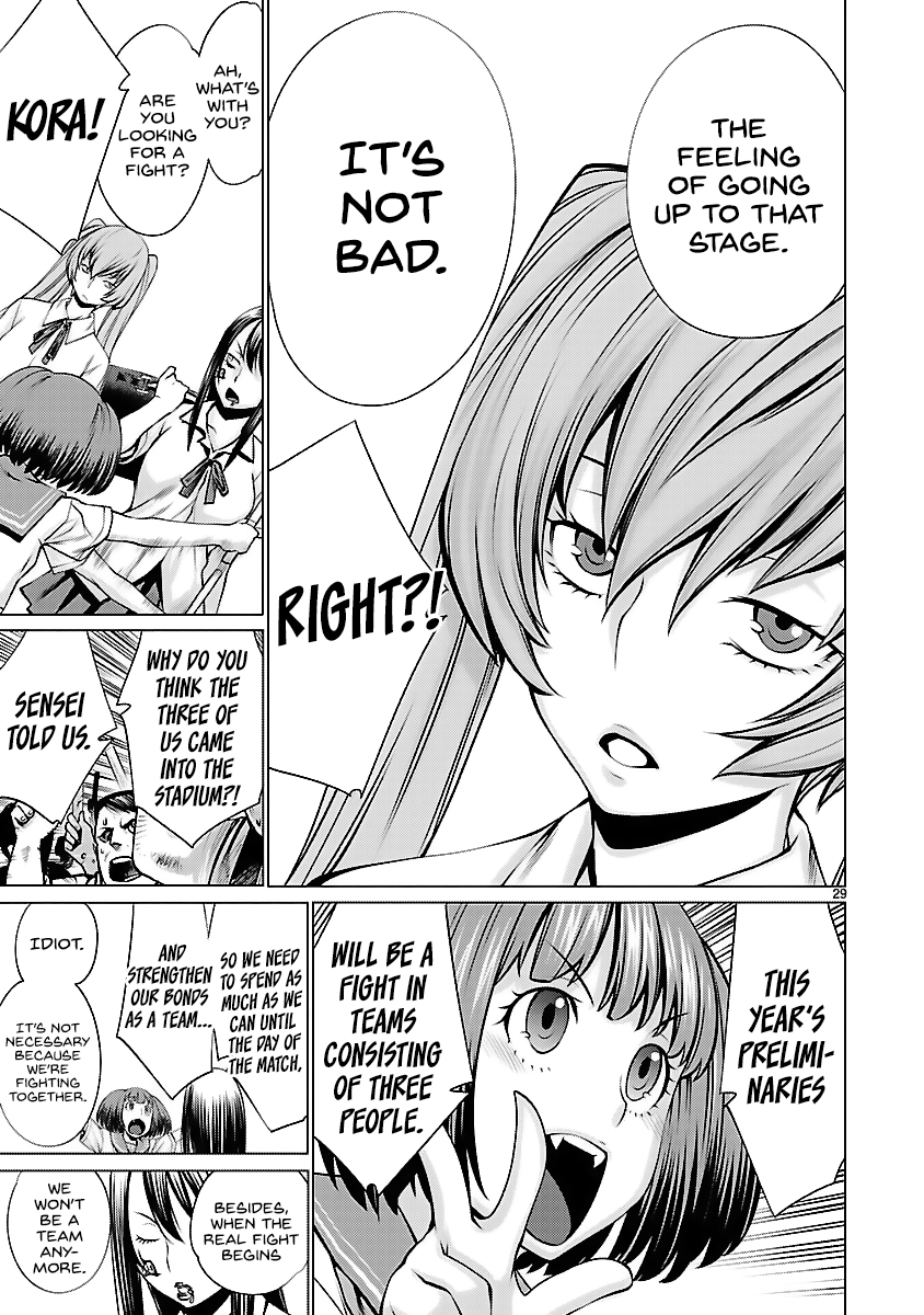 Killing Bites Chapter 41 page 28 - Chapter 41: Because Nunupi is With Me!