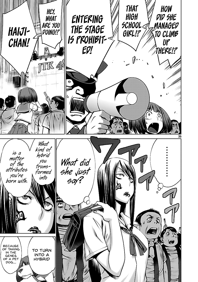Killing Bites Chapter 41 page 34 - Chapter 41: Because Nunupi is With Me!