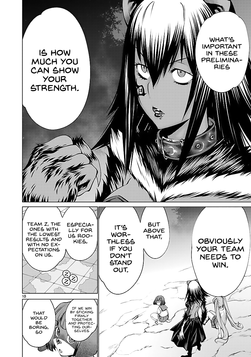 Killing Bites Chapter 42 page 10 - Chapter 42: Fortune Smiles Upon Me Tonight
