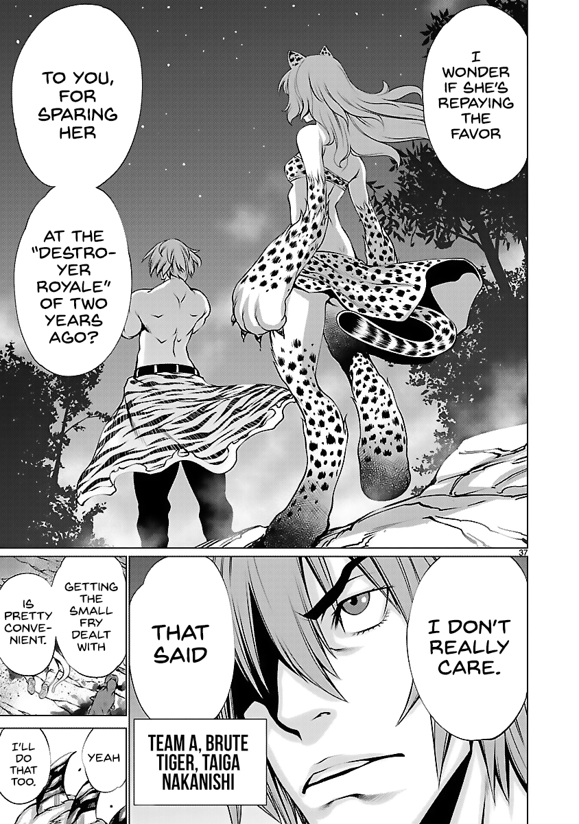 Killing Bites Chapter 42 page 35 - Chapter 42: Fortune Smiles Upon Me Tonight