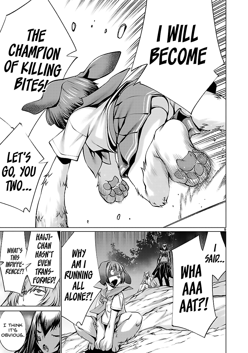 Killing Bites Chapter 42 page 9 - Chapter 42: Fortune Smiles Upon Me Tonight