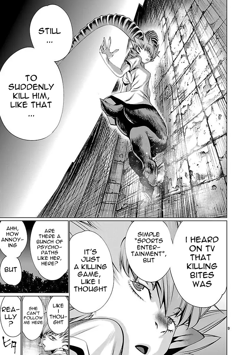 Killing Bites Chapter 43 page 10 - Chapter 43: I Just Want to be Higher