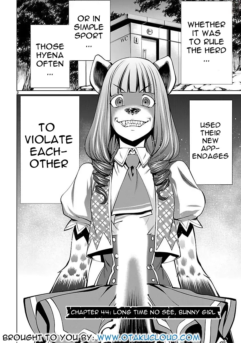 Killing Bites Chapter 44 page 3 - Chapter 44: Long Time No See, Bunny Girl