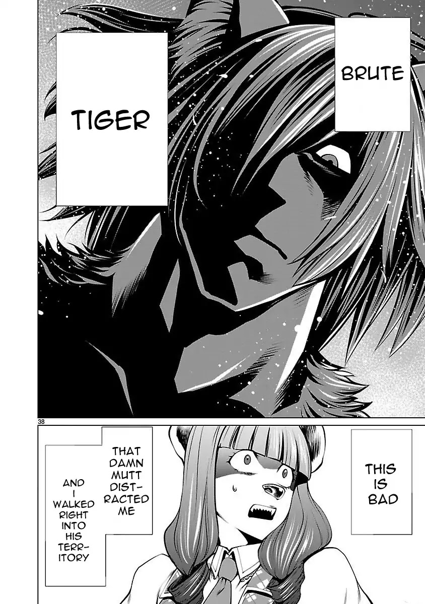 Killing Bites Chapter 44 page 38 - Chapter 44: Long Time No See, Bunny Girl
