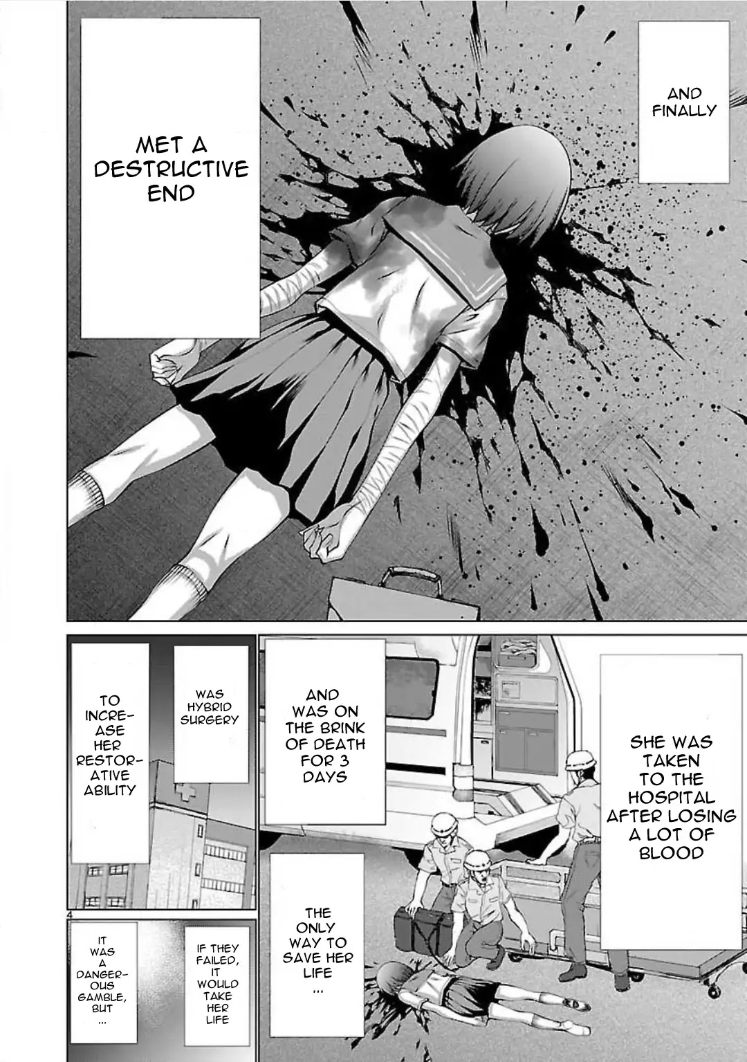 Killing Bites Chapter 46 page 8 - Chapter 46: That's Super Gross