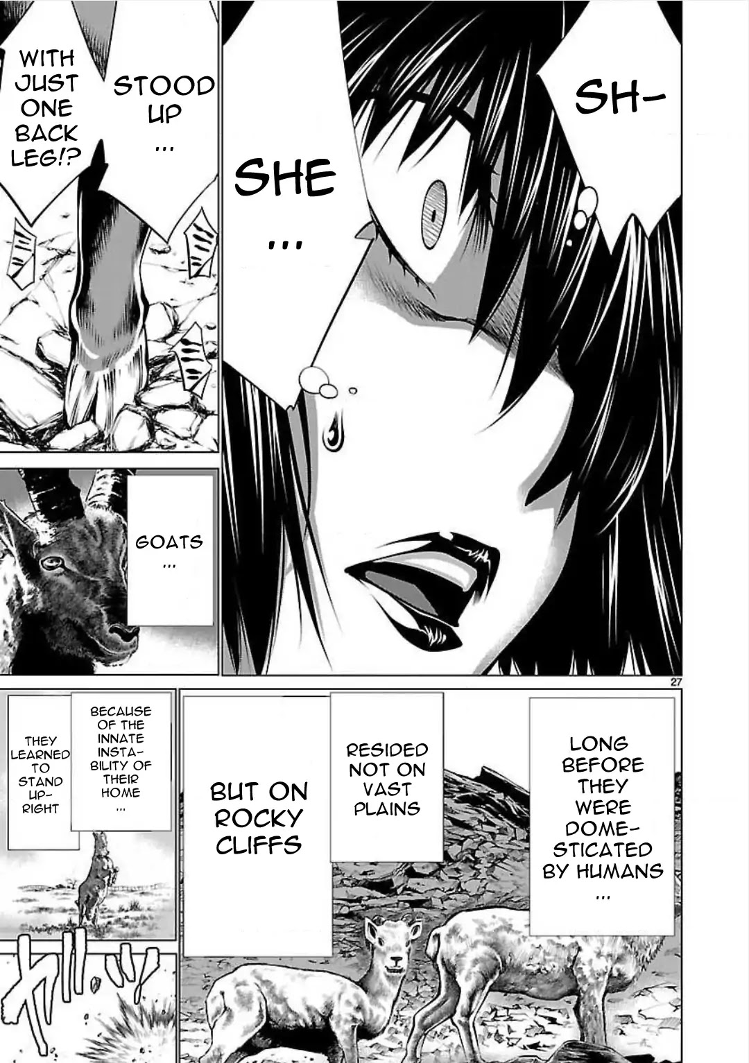 Killing Bites Chapter 47 page 28 - Chapter 47: If I Run Away Here, I'll Never Be The Champion!