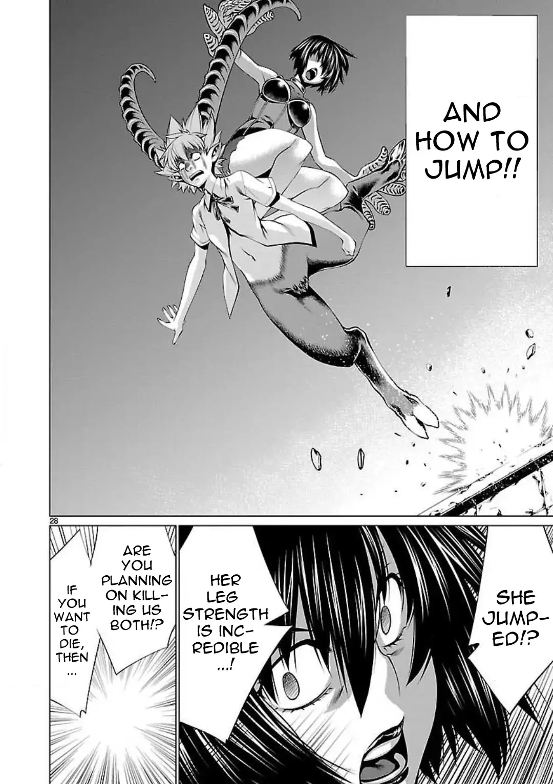 Killing Bites Chapter 47 page 29 - Chapter 47: If I Run Away Here, I'll Never Be The Champion!