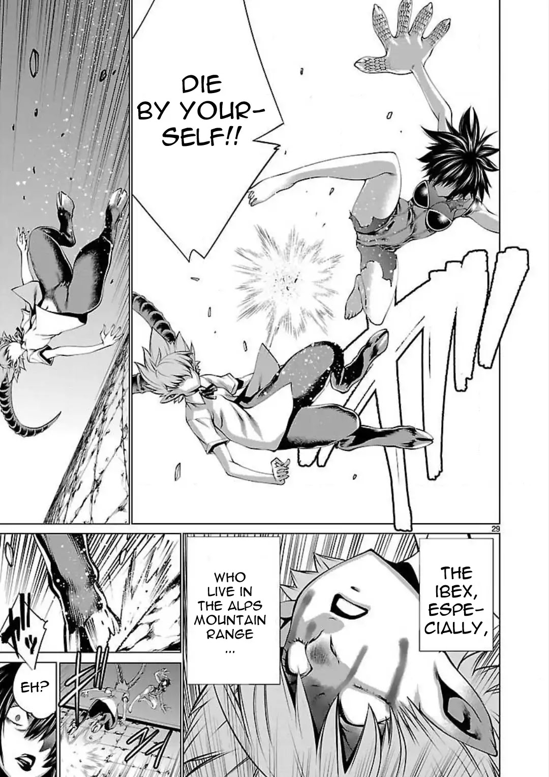 Killing Bites Chapter 47 page 30 - Chapter 47: If I Run Away Here, I'll Never Be The Champion!