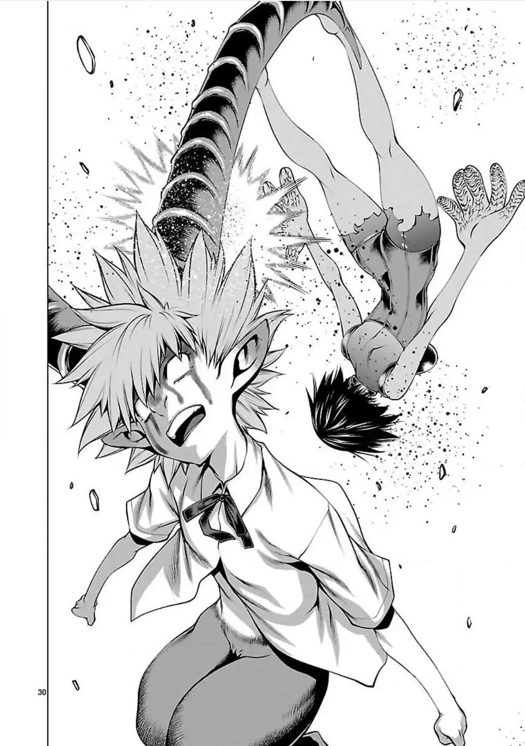 Killing Bites Chapter 47 page 31 - Chapter 47: If I Run Away Here, I'll Never Be The Champion!