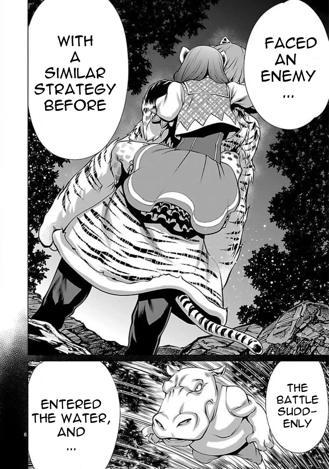 Killing Bites Chapter 47 page 7 - Chapter 47: If I Run Away Here, I'll Never Be The Champion!