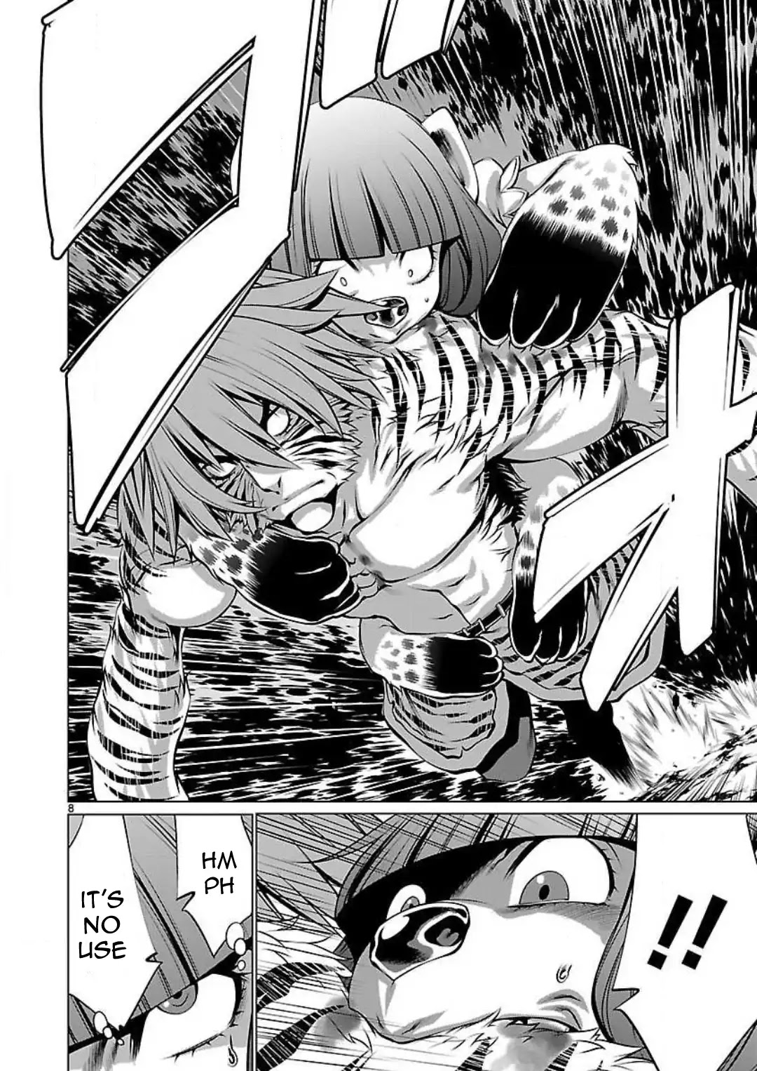 Killing Bites Chapter 47 page 9 - Chapter 47: If I Run Away Here, I'll Never Be The Champion!