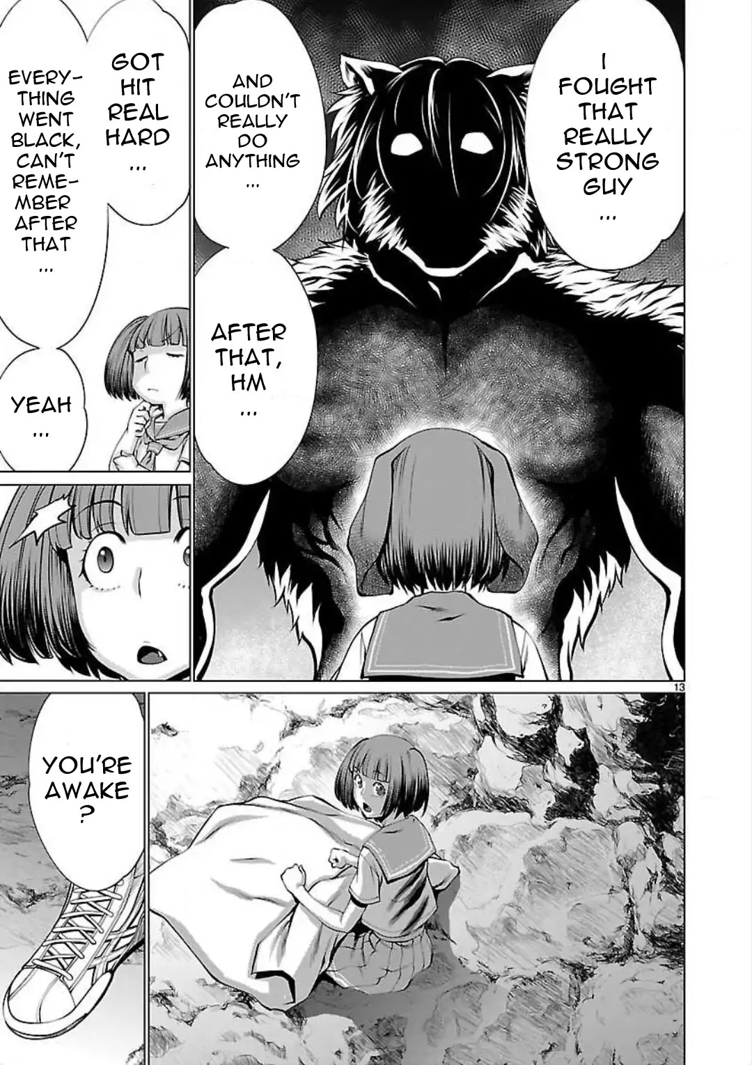 Killing Bites Chapter 49 page 14 - Chapter 49: I Made A Friend For The First Time In My Life