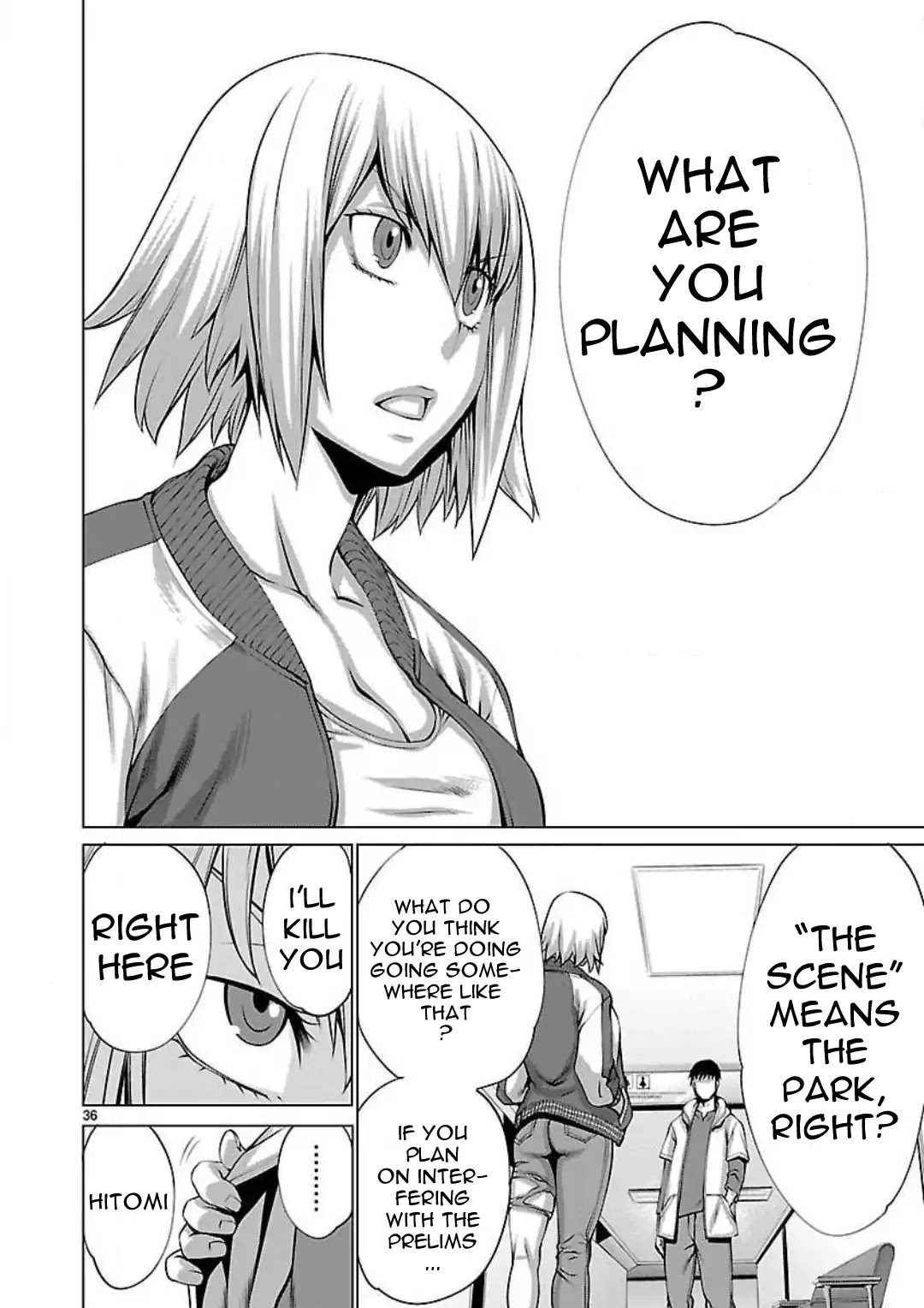 Killing Bites Chapter 49 page 36 - Chapter 49: I Made A Friend For The First Time In My Life