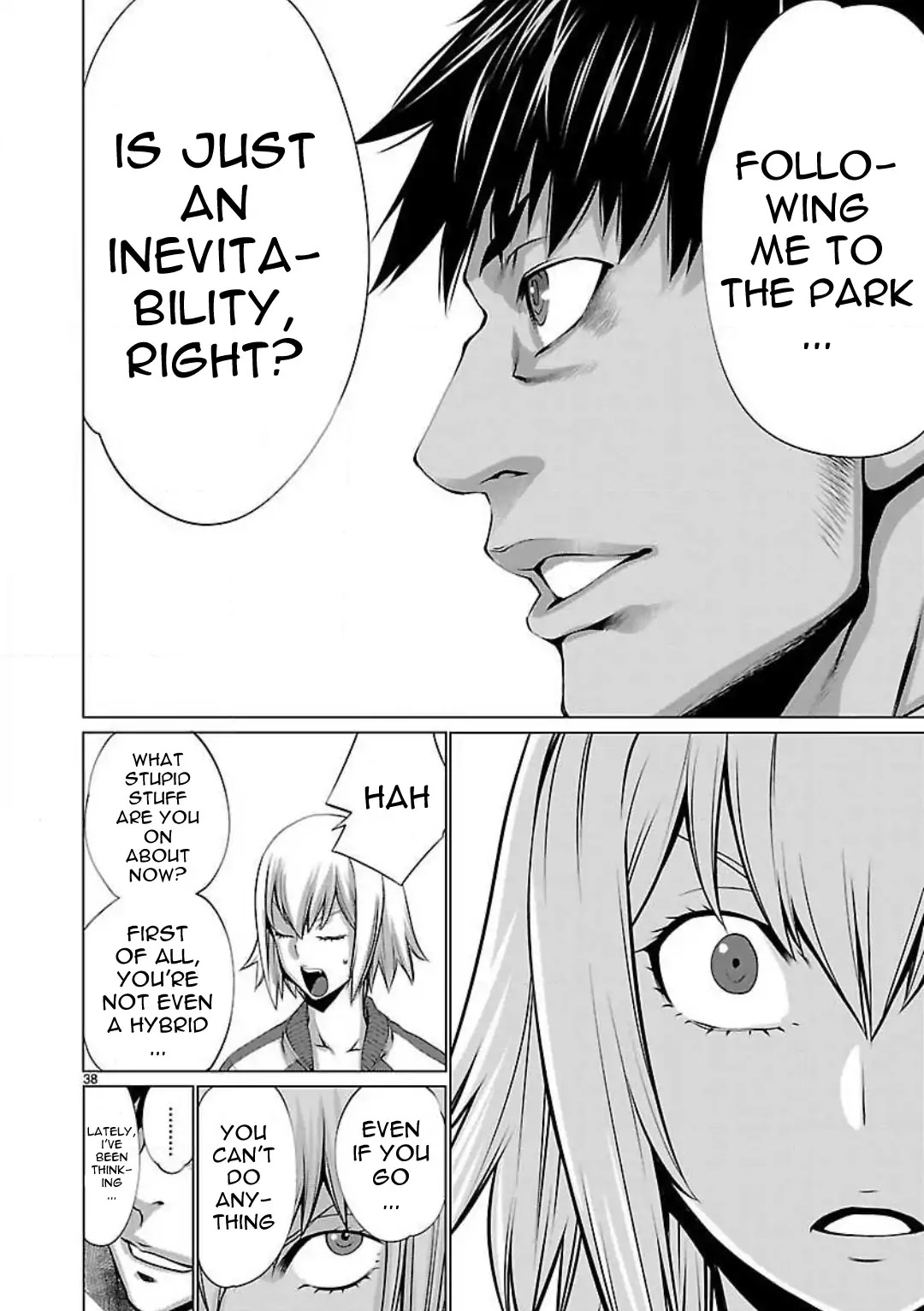 Killing Bites Chapter 49 page 38 - Chapter 49: I Made A Friend For The First Time In My Life